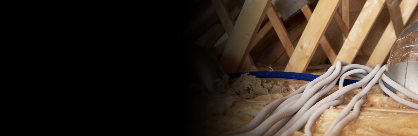 Attic cleaning and restoration hero image